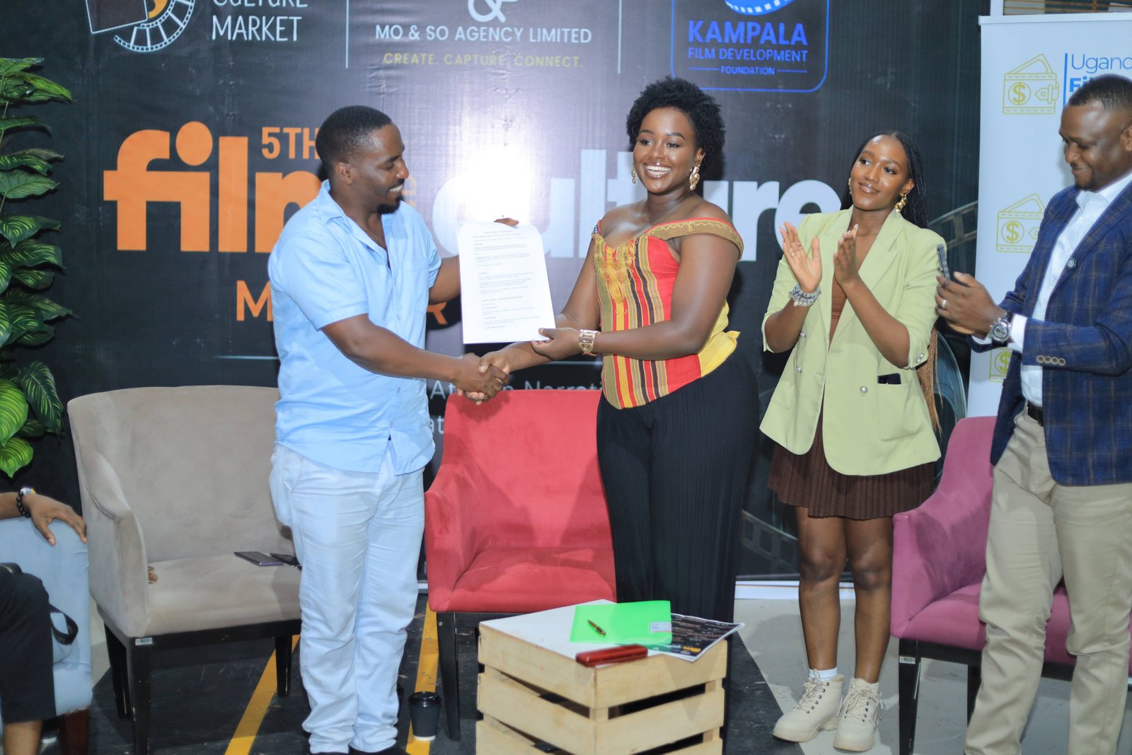 Kampala Film Development Foundation Signs Strategic MOU Ahead of Film and Culture Market 5th Edition.